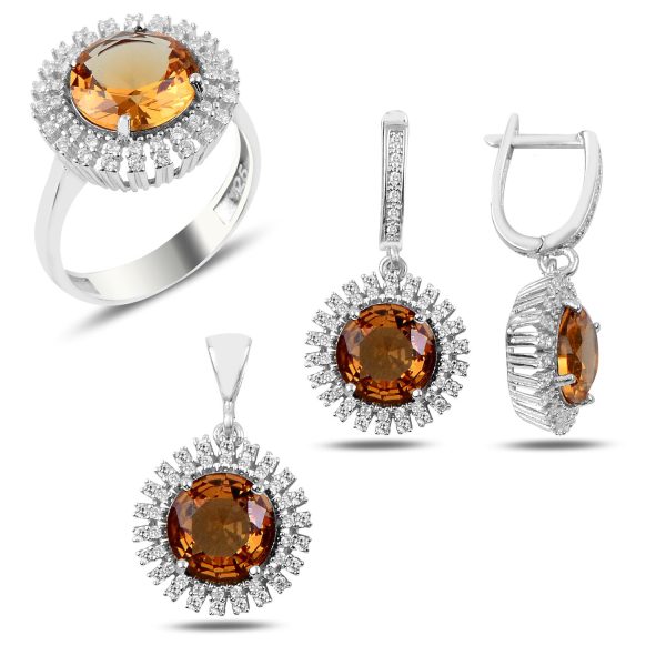 Sultanit & Zirkon Taşlı Set
